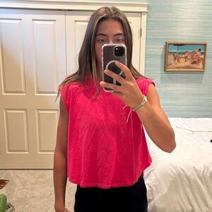 Velvet Heart pink sleeveless top